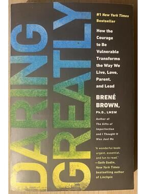 Daring Greatly by Brené Brown - Paperback Book